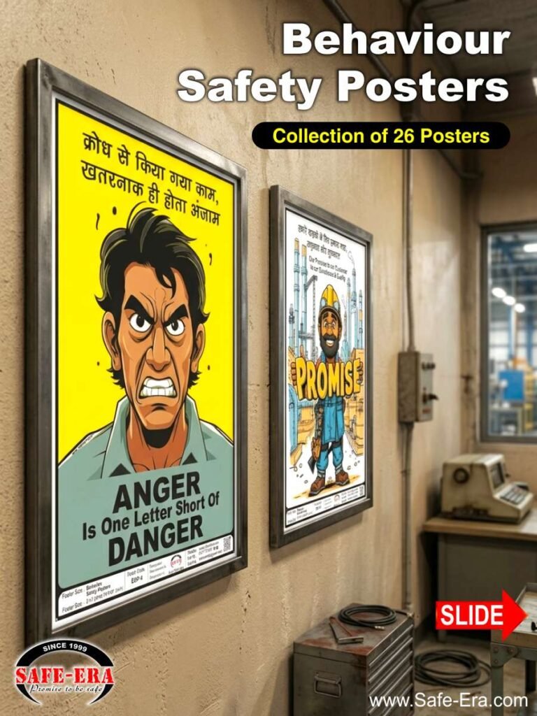 Behaviour Safety Posters Collection for Workplace and Industrial Safety by Safe-Era