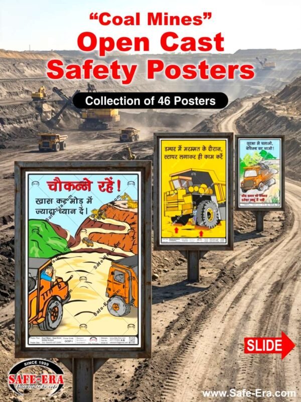 Coal Mines Open Cast Safety Posters Collection for Workplace and Industrial Safety by Safe-Era