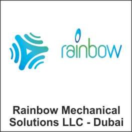 Rainbow Mechanical Solutions LLC (Dubai) logo - Client of Safe-Era Safety Signages & Posters