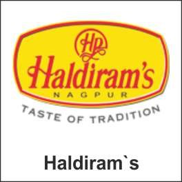 Haldirams logo - Client of Safe-Era Safety Signages & Posters
