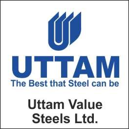 Uttam Value Steels Ltd. logo - Client of Safe-Era Safety Signages & Posters