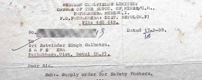 Safe-Era industrial client execution and purchase order record