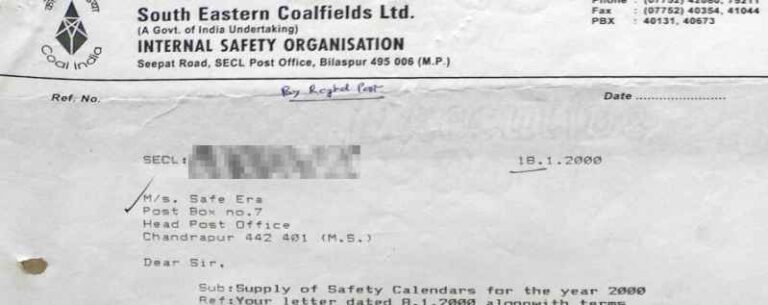 Safe-Era industrial client execution and purchase order record