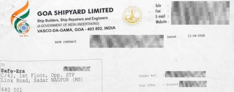 Safe-Era industrial client execution and purchase order record