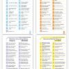 Inside preview pages of 500 Safety Slogans PDF showing General, Fire, Electrical, and Machine Guarding slogans collection